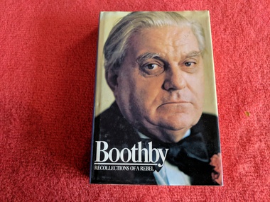 Book, The Lord Boothby, Boothby : Recollections of a Rebel, 1979