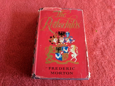 Book, Frederic Morton, The Rothschilds: A Family Portrait, 1961