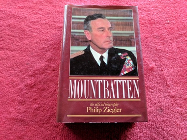 Book, Philip Ziegler, Mountbatten : The Official Biography, 1985