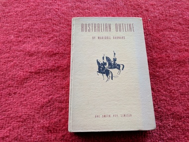Book, Marjorie Barnard, Australia's Outline, 1943