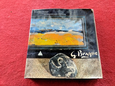 Book, Pierre Descargues, Francis Ponge and Andre Malraux, G. Braque, 1971