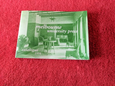 Booklet, Melbourne University Press, Melbourne University Press Catalogue 1998