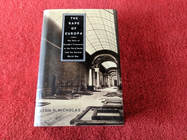 Book, Lynn H Nicholas, The Rape of Europa, 1994