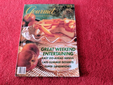 Magazine, Gourmet Magazine, Gourmet Magazine: September 1995, 1995