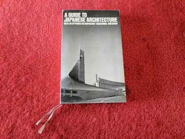Book, Shinkenchiku Sha, A Guide to Japanese Architecture with an Appendix on Important Traditional Buildings, 1971