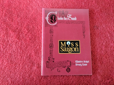 Book, Theatre Royal Drury Lane, Miss Saigon
