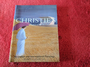 Book, Christie's Australia: Australian and International Paintings, 2002