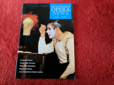 Magazine, Mark Ellis, The Australian Opera News: Issue 3 June 1991, 1991