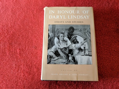 Book, Franz Philipp and June Stewart, In Honour of Daryl Lindsay, 1964