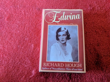Book, Richard Hough, Edwina: Countess Mountbatten of Burma, 1983