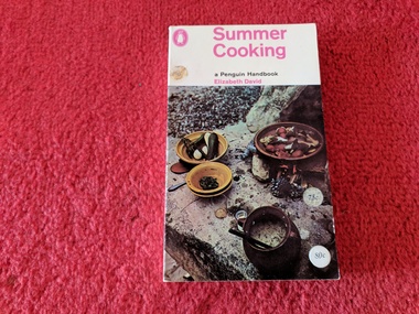 Book, Elizabeth David, Summer Cooking, 1965