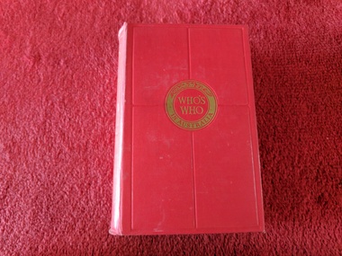 Book, Joseph A. Alexander, Who's Who in Australia 1962, 1962