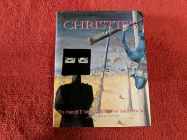 Book, Kym Bonython, The Harold E Mertz Collection of Australian Art, 2000