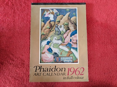 Book, Phaidon, Phaidon Art Calendar 1962, 1962