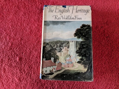Book, Rex Welldon Finn, The English Heritage, 1948