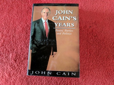 Book, John Cain, John Cain's Years, 1995
