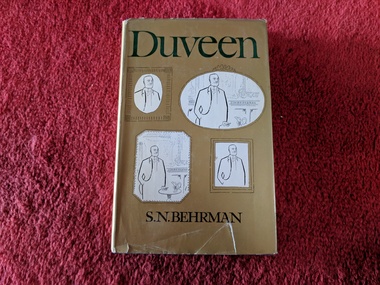 Book, S.N. Behrman, Duveen, 1952