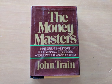 Book, John Train, The Money Masters, 1980
