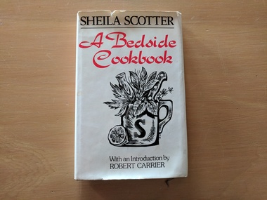 Book, Sheila Scotter, A Bedside Cookbook, 1978