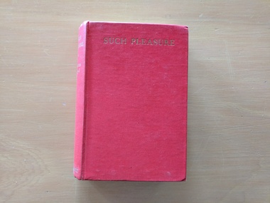 Book, Martin Boyd, Such Pleasure, 1949