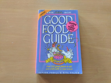 Book, Claude Forell and Rita Erlich, The Age Good Food Guide: 1994/95, 1994