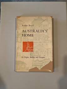 Book, Robin Boyd, Australia's Home, 1952