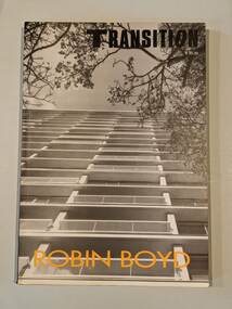 Book, Harriet Edquist, Transition No. 38: Robin Boyd, 1992