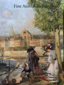 Book, Sothebys, Fine Australian Paintings, Sotheby's Catalogue, Melbourne Auction, 1996