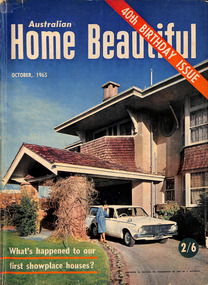 Magazine, Australian Home Beautiful, Oct-65