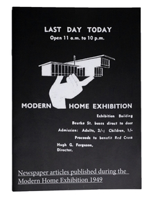 Booklet, Modern Home Exhibition (facsimile)