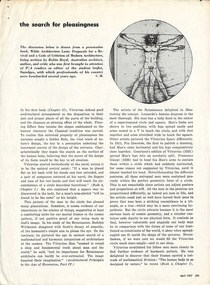 Article, Robin Boyd, Progressive Architecture, Vol.38, No.4 (Clipping), Apr-57