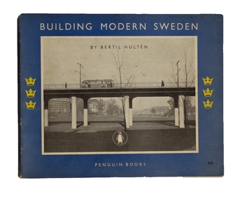 Booklet, Bertil Hulten, Building Modern Sweden, 1951