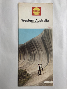 Map, Shell Touring Service, Western Australia