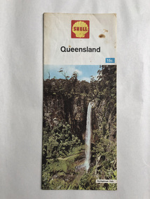 Map, Shell Touring Service, Queensland