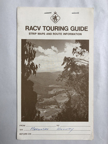 Map, RACV, RACV Touring Guide