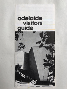 Pamphlet, Adelaide Visitors Guide
