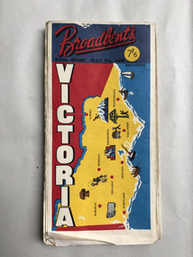 Map, Broadbents, Victoria