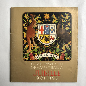Booklet, Commonwealth of Australia Jubilee 1901-1951, 1951