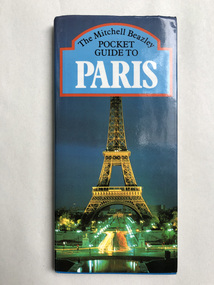 Booklet, Mitchell Beazley, A Pocket Guide to Paris, 1983