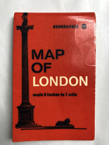 Map, Geographia, Map of London