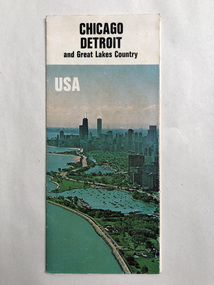 Pamphlet, Chicago Detroit and Great Lakes Country