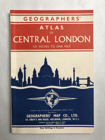 Booklet, Geographers Map Co, Atlas of London