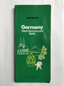 Booklet, Michelin, Germany: West Germany and Berlin, 1978