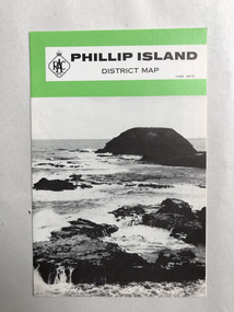Map, RACV, Phillip Island District Map
