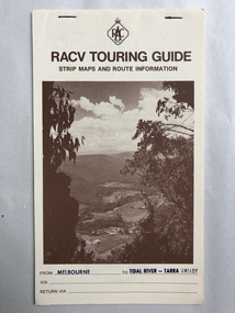 Pamphlet, RACV, Strip Maps Melbourne to Tidal River-Tarra Valley