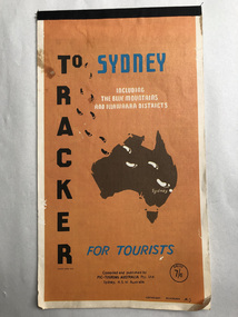 Map, Pic-touring Australia, Tracker to Sydney