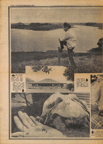 Newspaper - Clipping, Kevin Killey, Tower Hill lives again, 9-Dec-71
