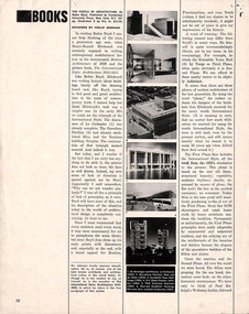 Article - Book review, Philip Johnson, The Puzzle of Architecture, Jun-66