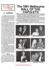Magazine - Clipping, The Australian Opera News, 1991