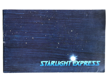 Programme, Apollo Victoria Theatre, Starlight Express, c. 1985